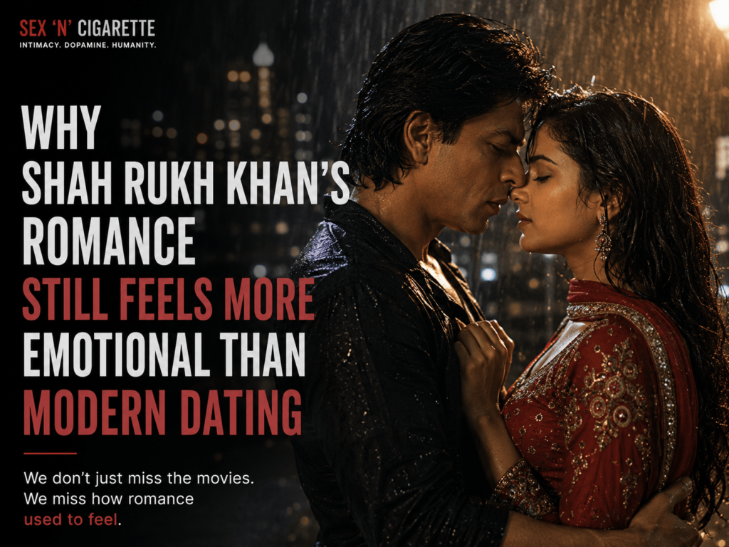 Cinematic emotionally intimate romantic atmosphere inspired by classic Bollywood romance