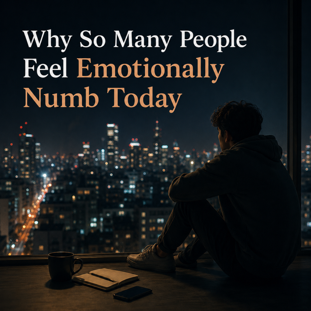 Overstimulated. Connected. Emotionally Empty.
