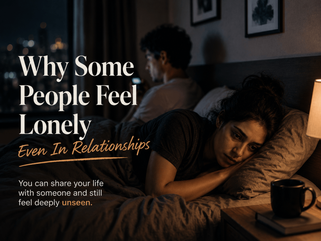 You Can Feel Deeply Alone Beside Someone You Love